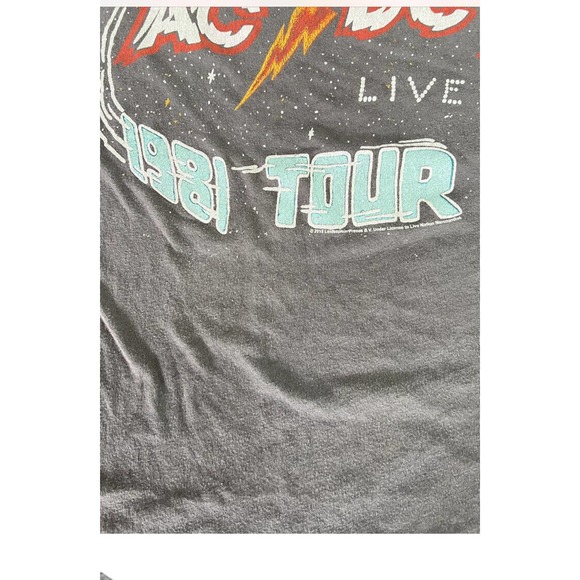 AC/DC Gray Long Sleeve Tee - Picture 7 of 8